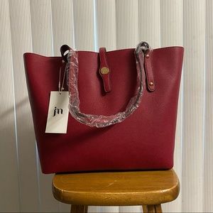 Dark Red Jessica Moore Handbag